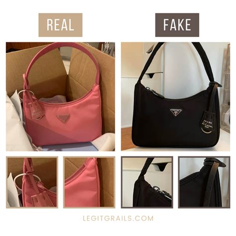 fake vs real prada|genuine prada bag.